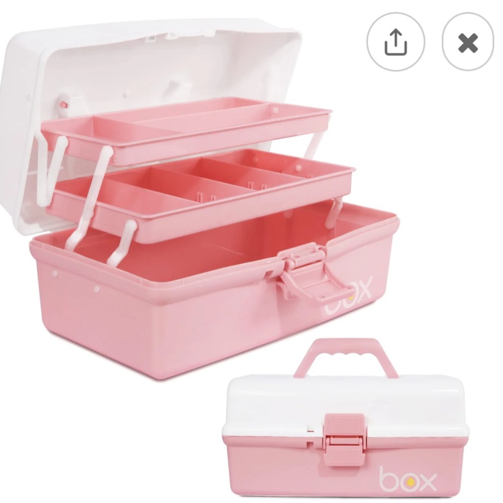 NWT TERGOO Pink Storage BOX
